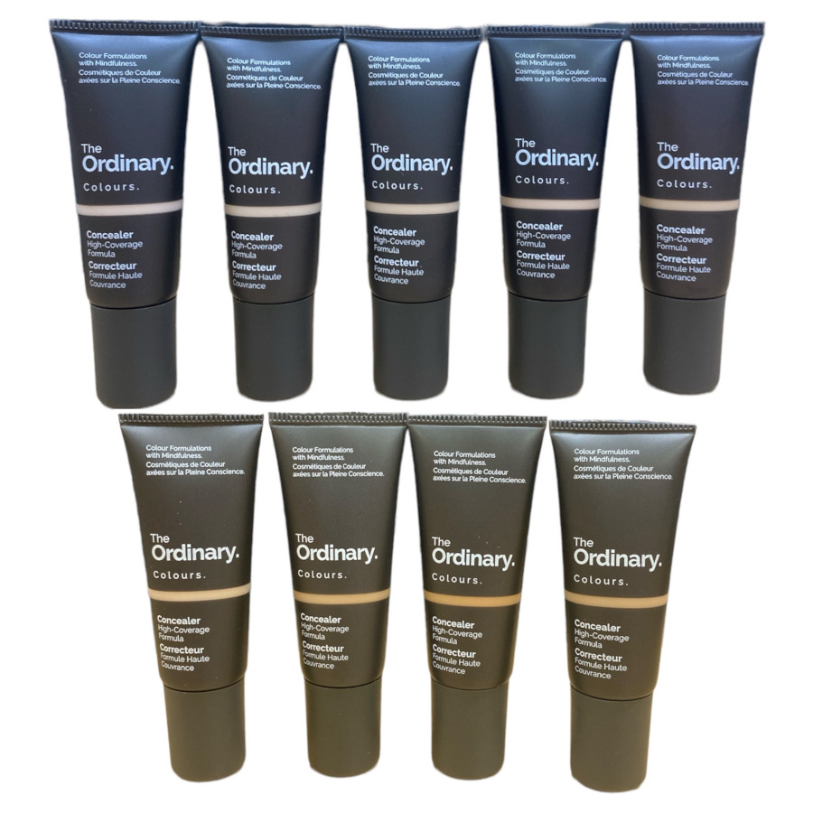 The Ordinary High Coverage Concealer 8ml Options UNBOXED